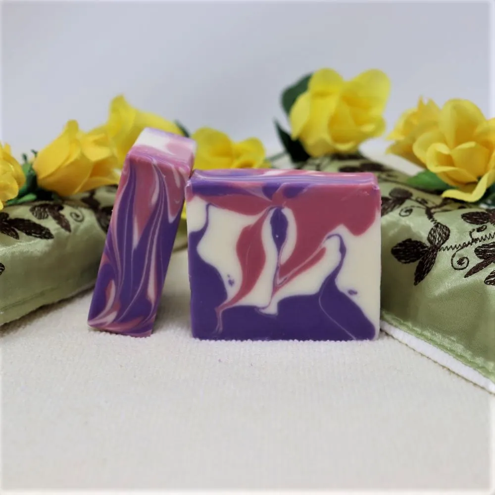 Blackberry and Magnolia Soap by By the Sea Soap Shoppe