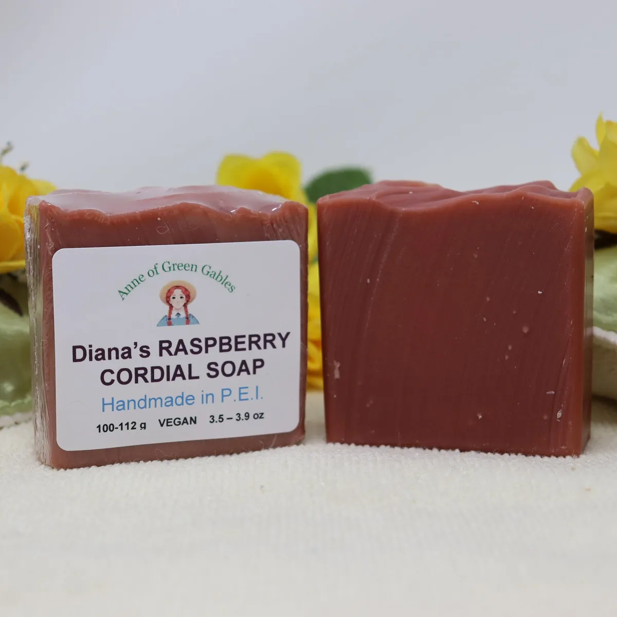 Diana's Raspberry Cordial Soap by By the Sea Soap Shoppe