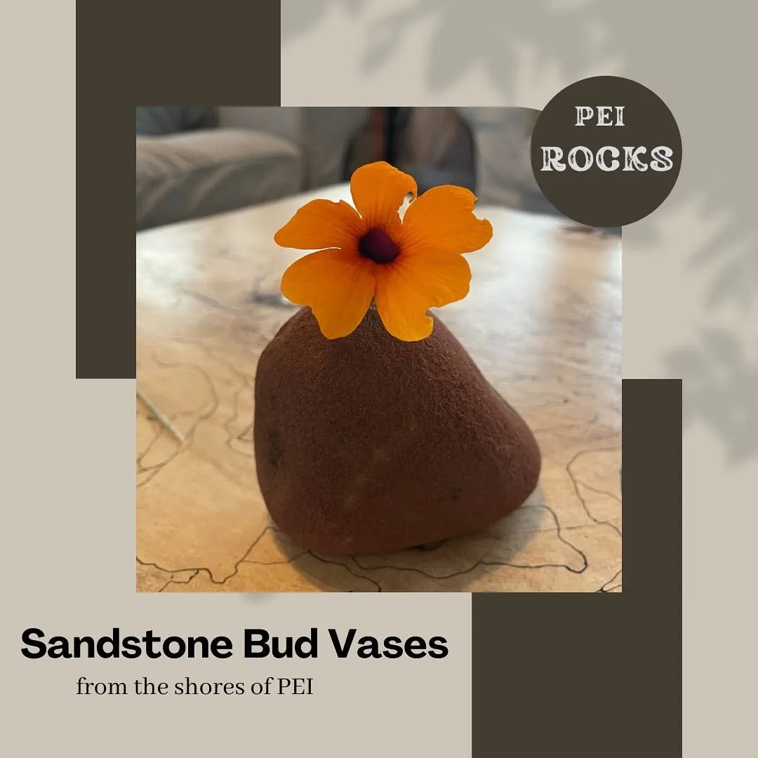 Sandstone bud vase by Cottage Creations by Carol