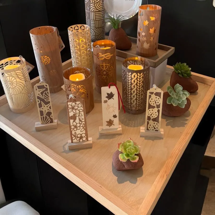 Her shelf at Branching Out