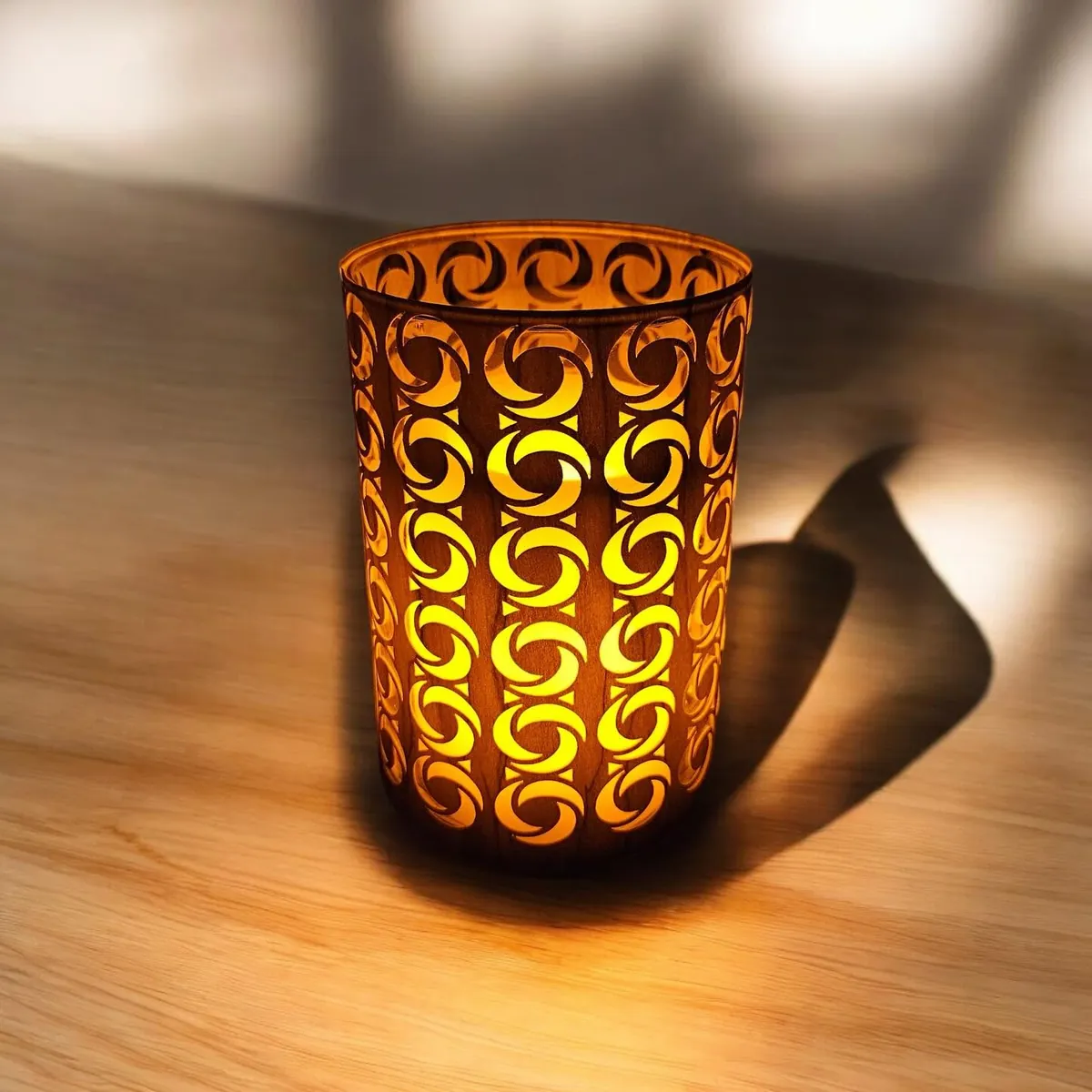 Swirl lantern by Cottage Creations by Carol
