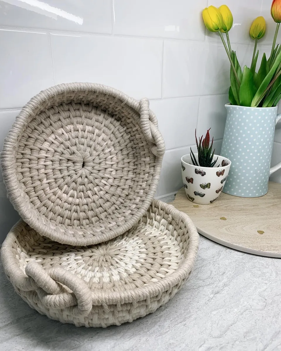Coil basket by Island Fibrescapes