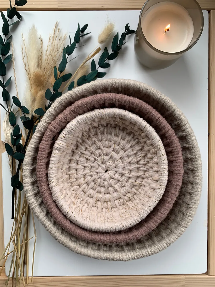 Coil baskets by Island Fibrescapes