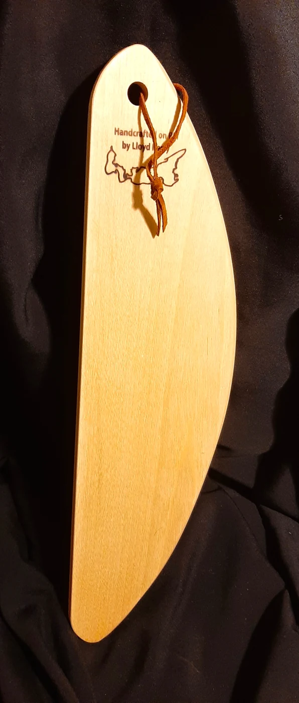 Maple Pizza Cutter by Kerry Woodworking