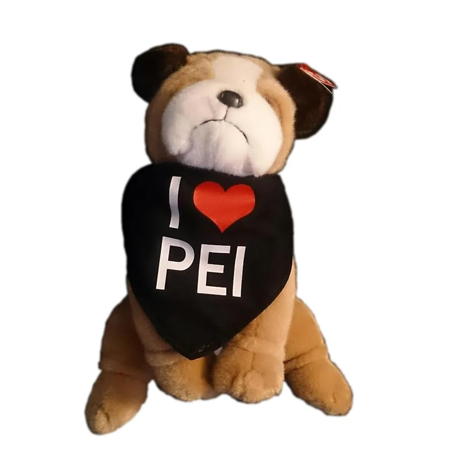 I Love PEI dog kerchief