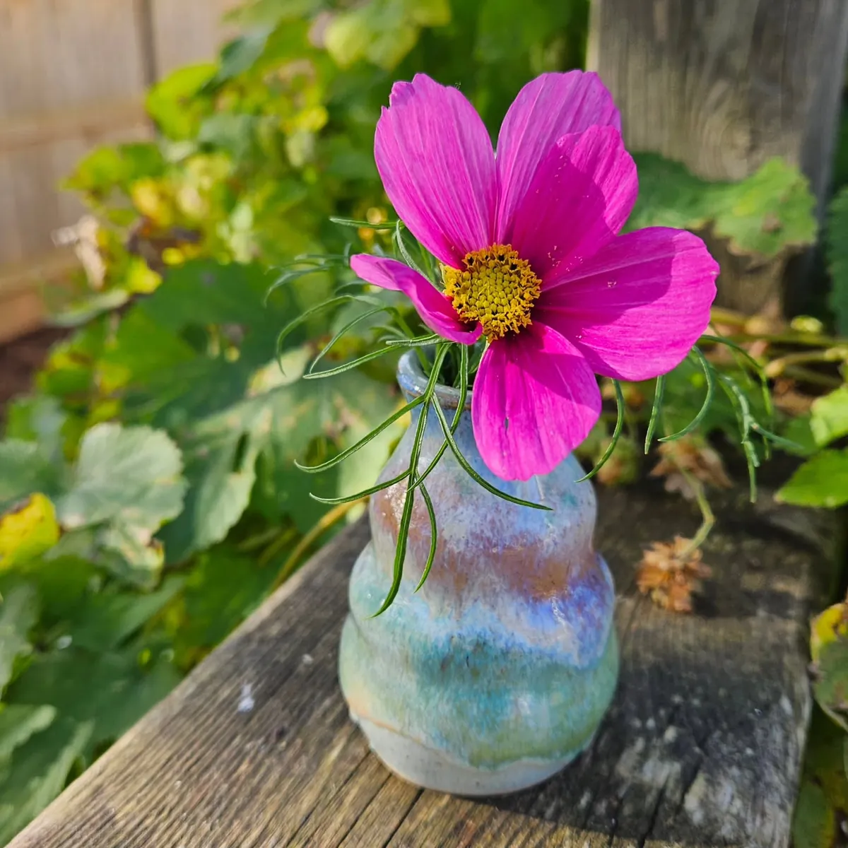Bud vase by Lindsay Bromley Pottery