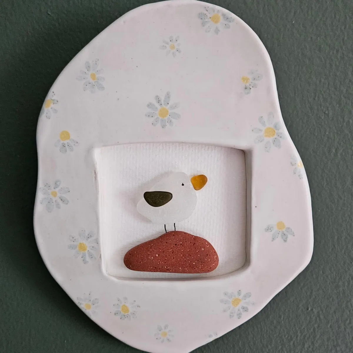 Seagull frame by Lindsay Bromley Pottery
