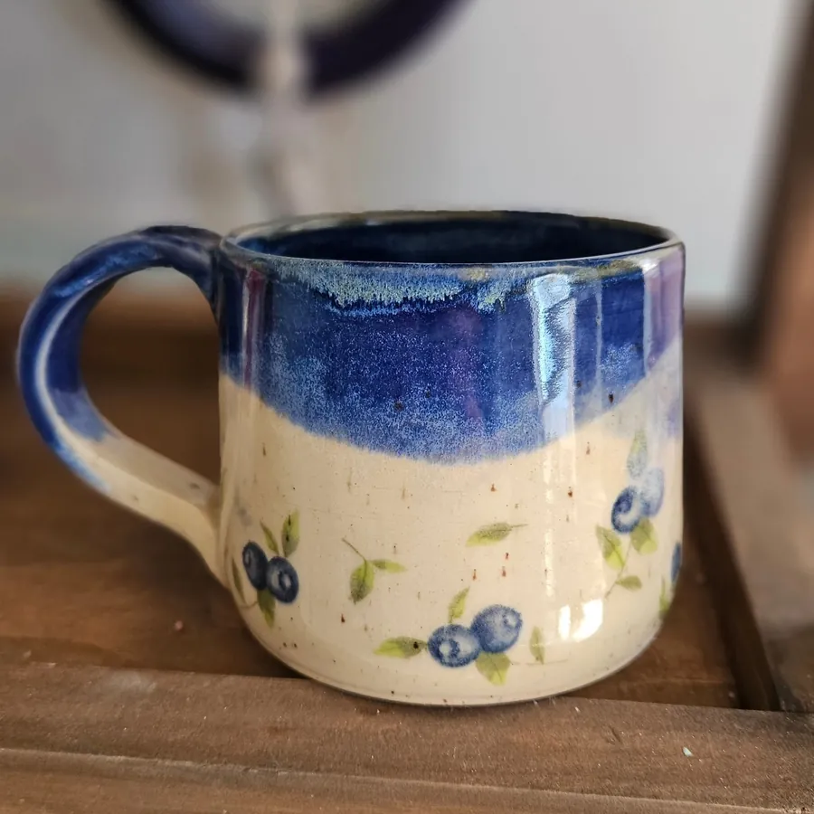 Blueberry mug