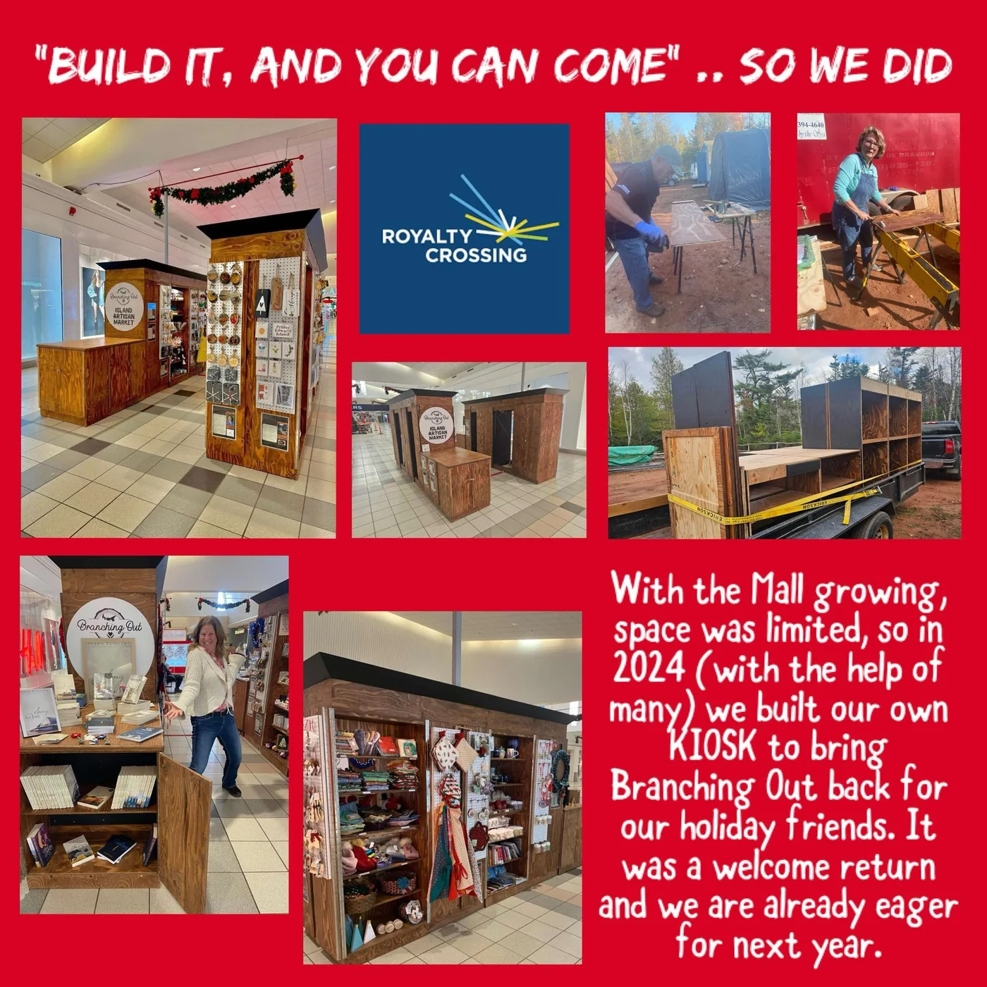 Build it, and you can come: Diana's poster from 2024