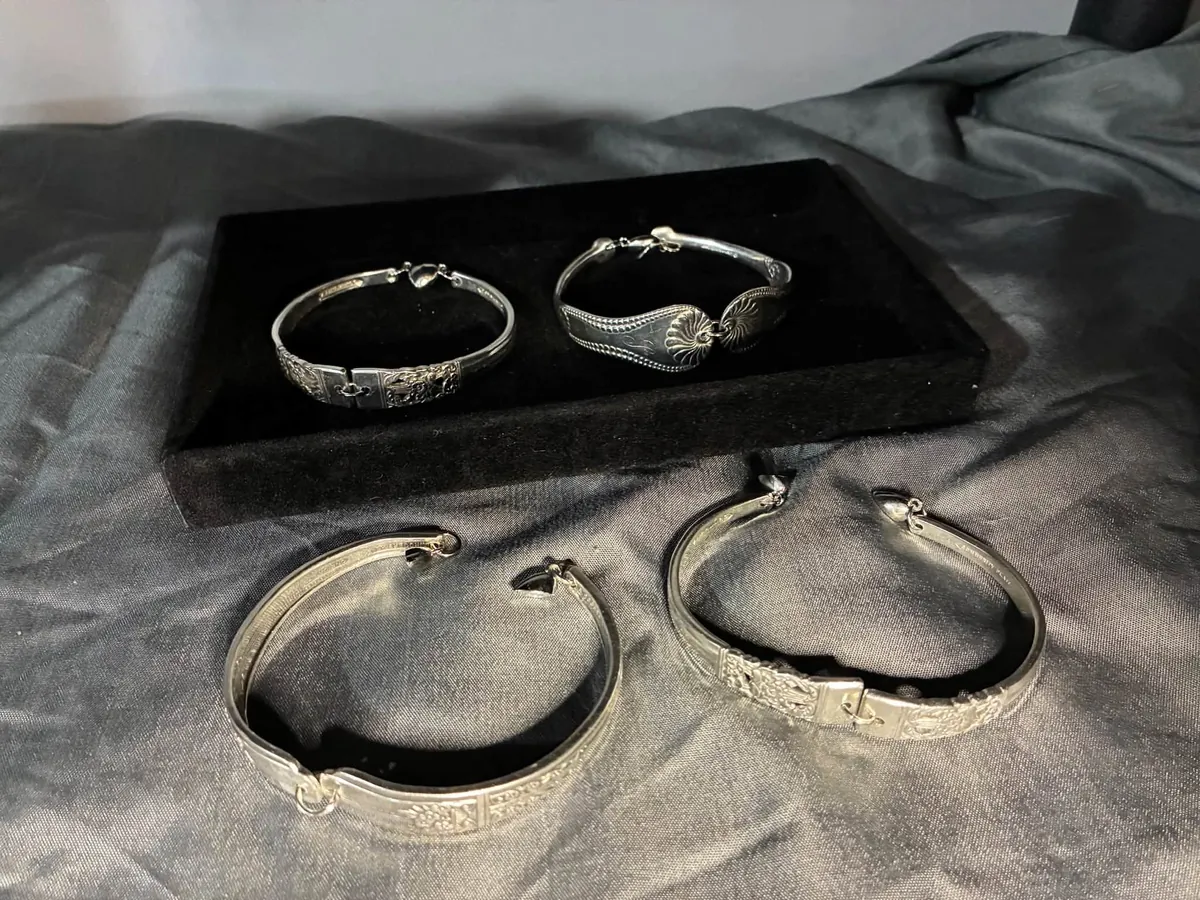 Cuff bracelets by Vintage Curve