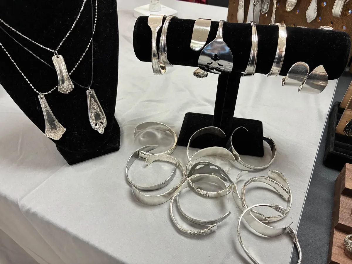 Necklaces and bracelets by Vintage Curve