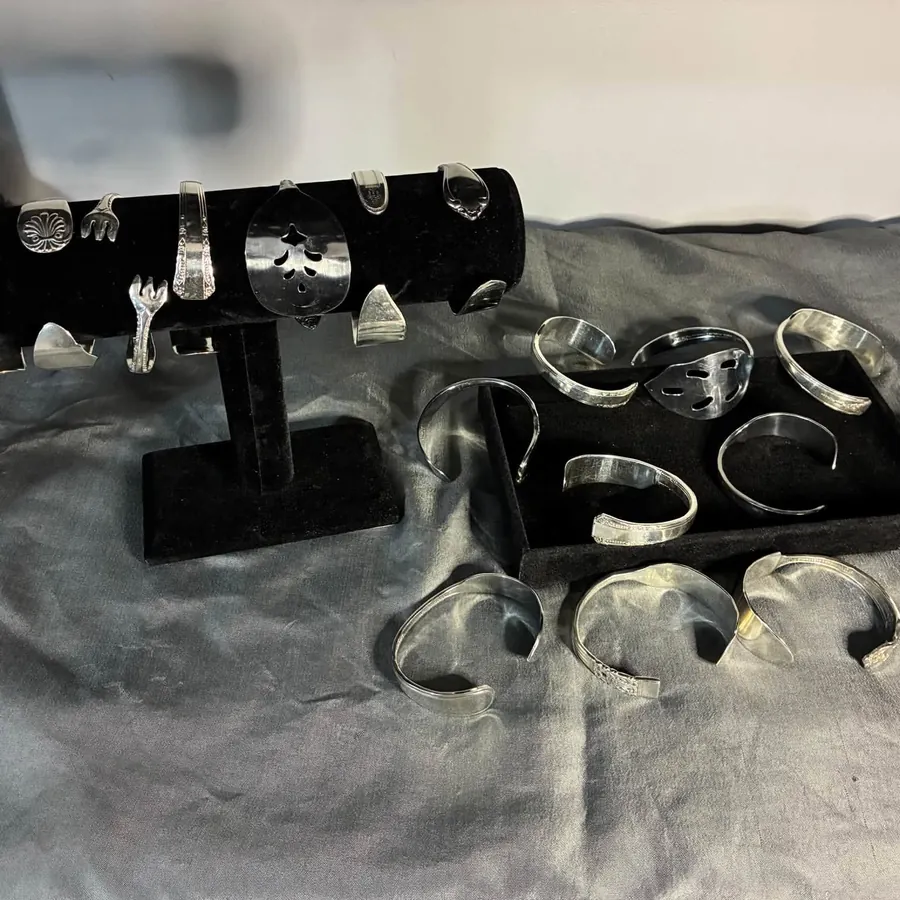 Bracelets on a stand